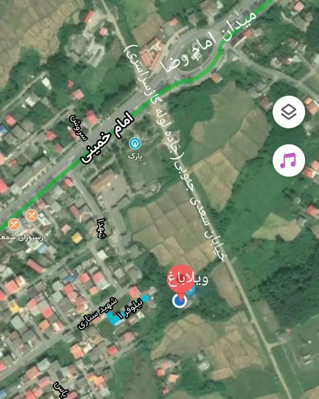 اجاره ویلا باغ بزرگ رضوانشهر|اجارهٔ کوتاهمدت ویلا و باغ|رضوانشهر, |دیوار