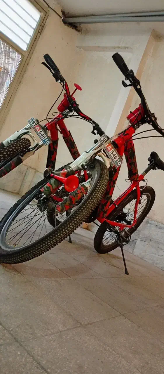 دوچرخه ۲۶ . دوچرخه نو. باربند دوچرخه|دوچرخه، اسکیت، اسکوتر|قدس, شهر‌قدس|دیوار