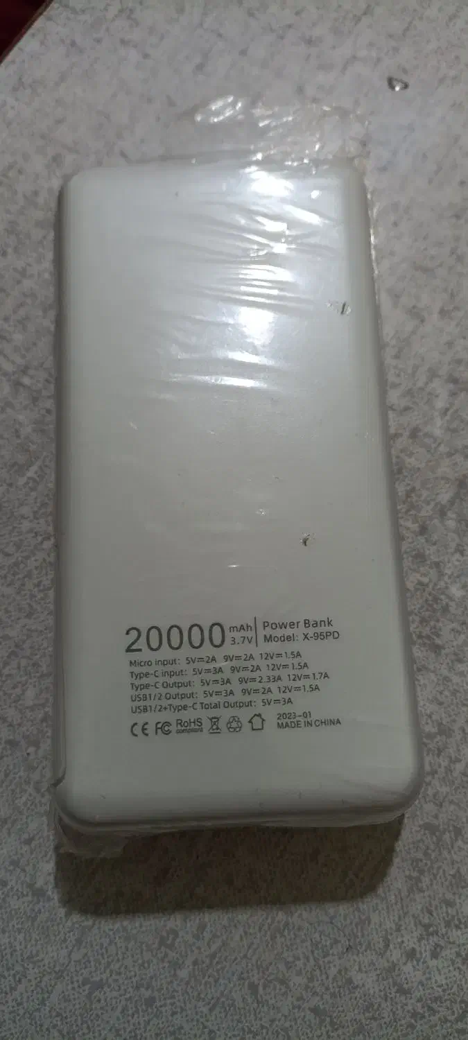 پاور بانک 20000|لوازم جانبی موبایل و تبلت|شیراز, شیخ علی چوپان|دیوار