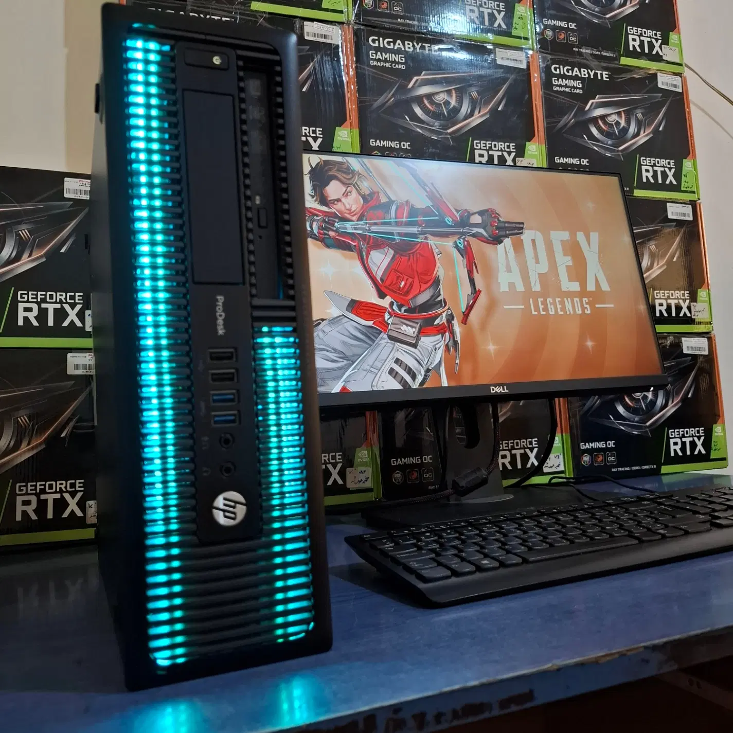 کیس حرفه ای رم ۳۲ گرافیک DDR5 گیمینگ|رایانه رومیزی|تهران, بلوار کشاورز|دیوار