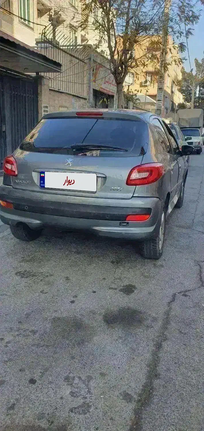 ۲۰۷ مدل ۹۷ tu5 سقف فلز اقساط|خودرو سواری و وانت|شهریار, شهریار|دیوار