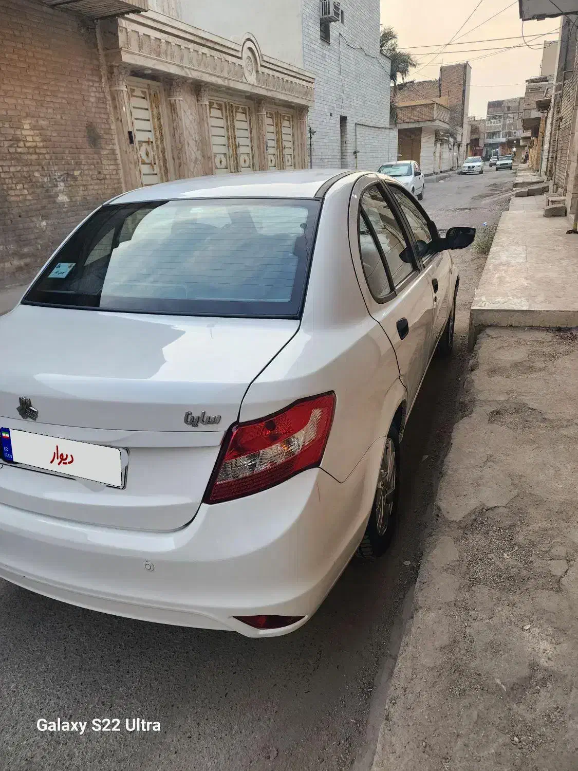 ساینا سفید مدل ۹۶|خودرو سواری و وانت|اهواز, لشکرآباد|دیوار