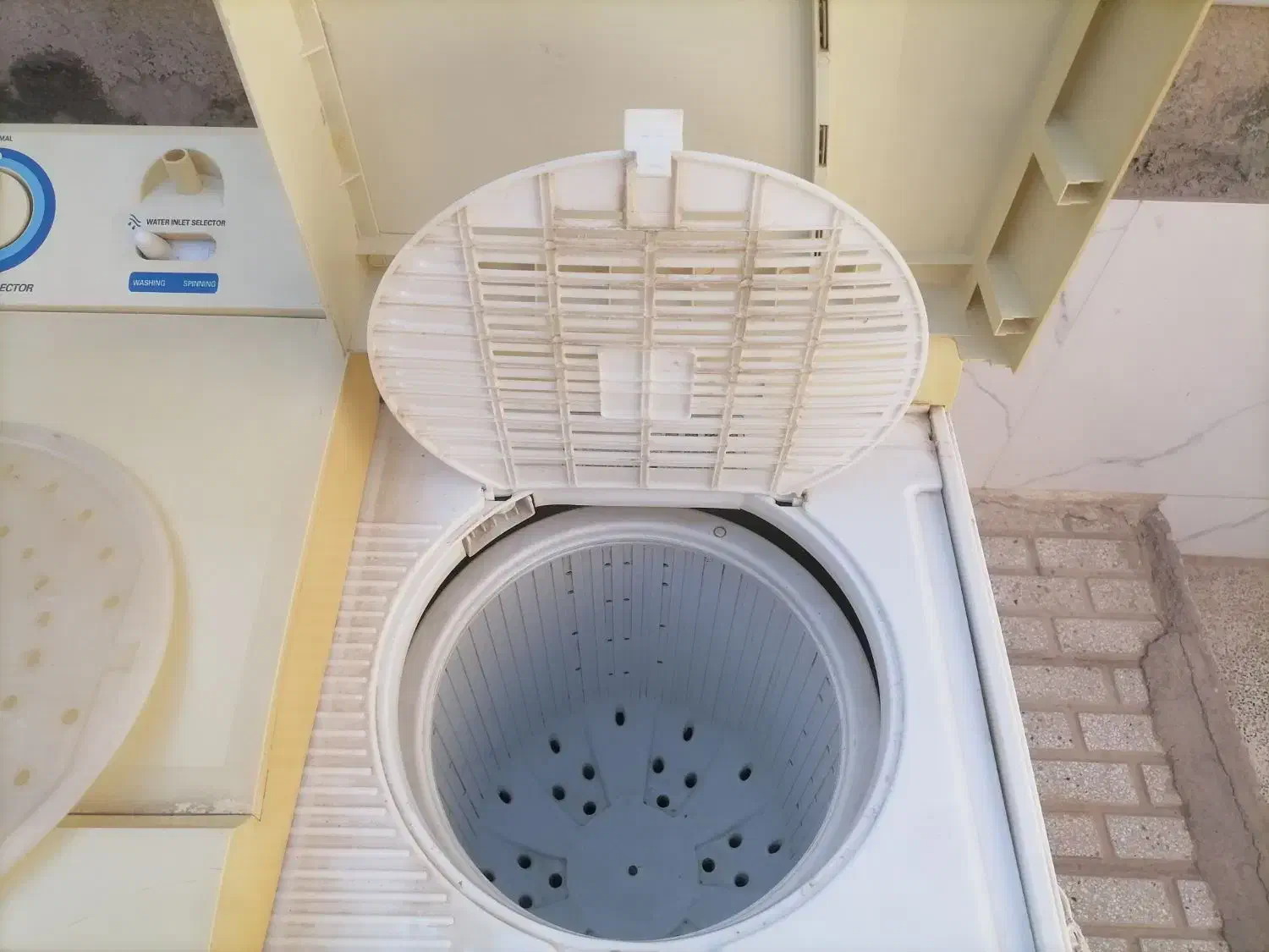 لباسشویی دو قلو مارک دوو ظرفیت 10 کیلویی|ماشین لباسشویی و خشککن لباس|کاشمر, |دیوار