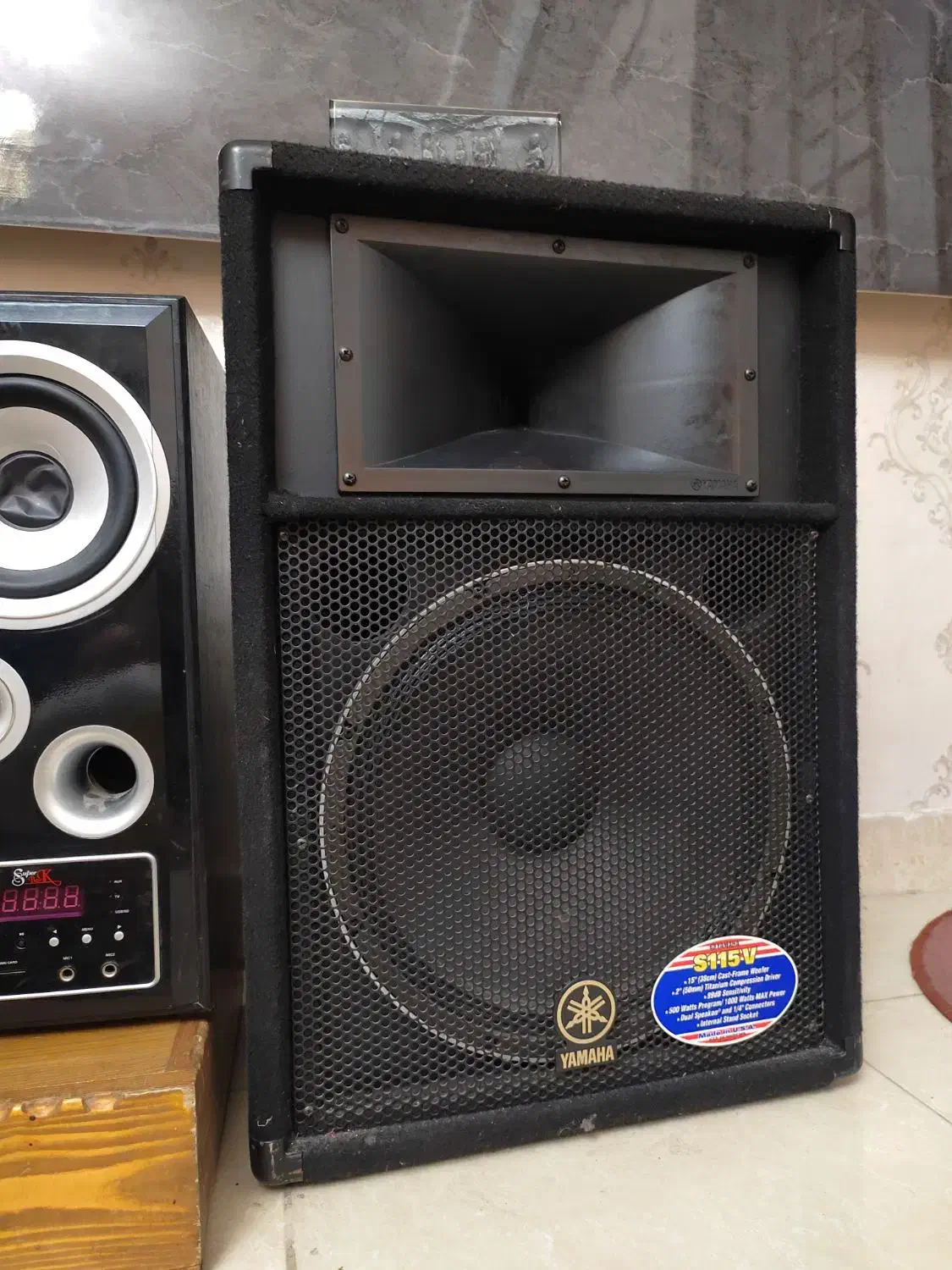 باند یاماها و پاور درحداکبند نه باز شده نه تعمیر|سیستم صوتی خانگی|گنبد کاووس, |دیوار