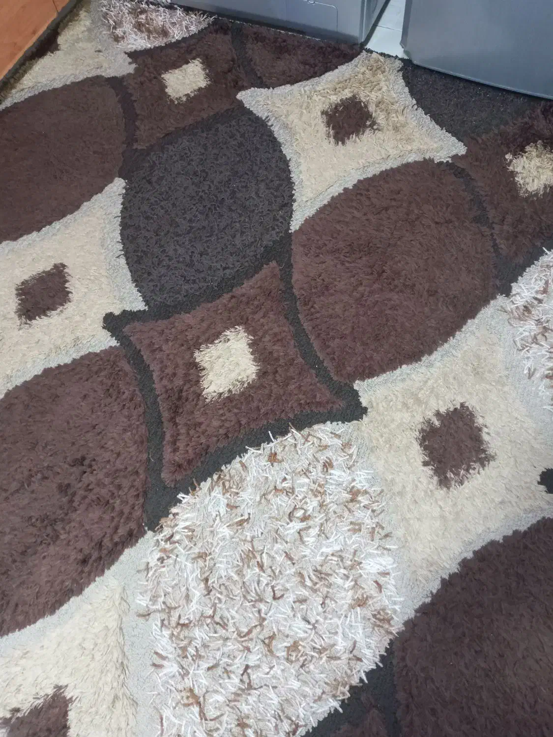 یک عدد فرش فانتزی ترک طرح ماکرونی ۹ متری|فرش|رشت, رودبارتان|دیوار