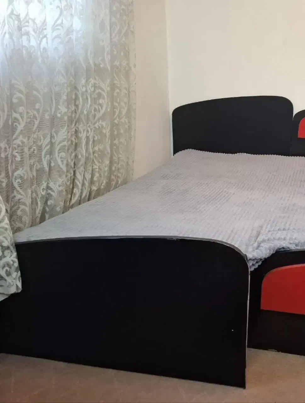 فروش تخت یک نفره|تخت و سرویس خواب|مشهد, عنصری|دیوار