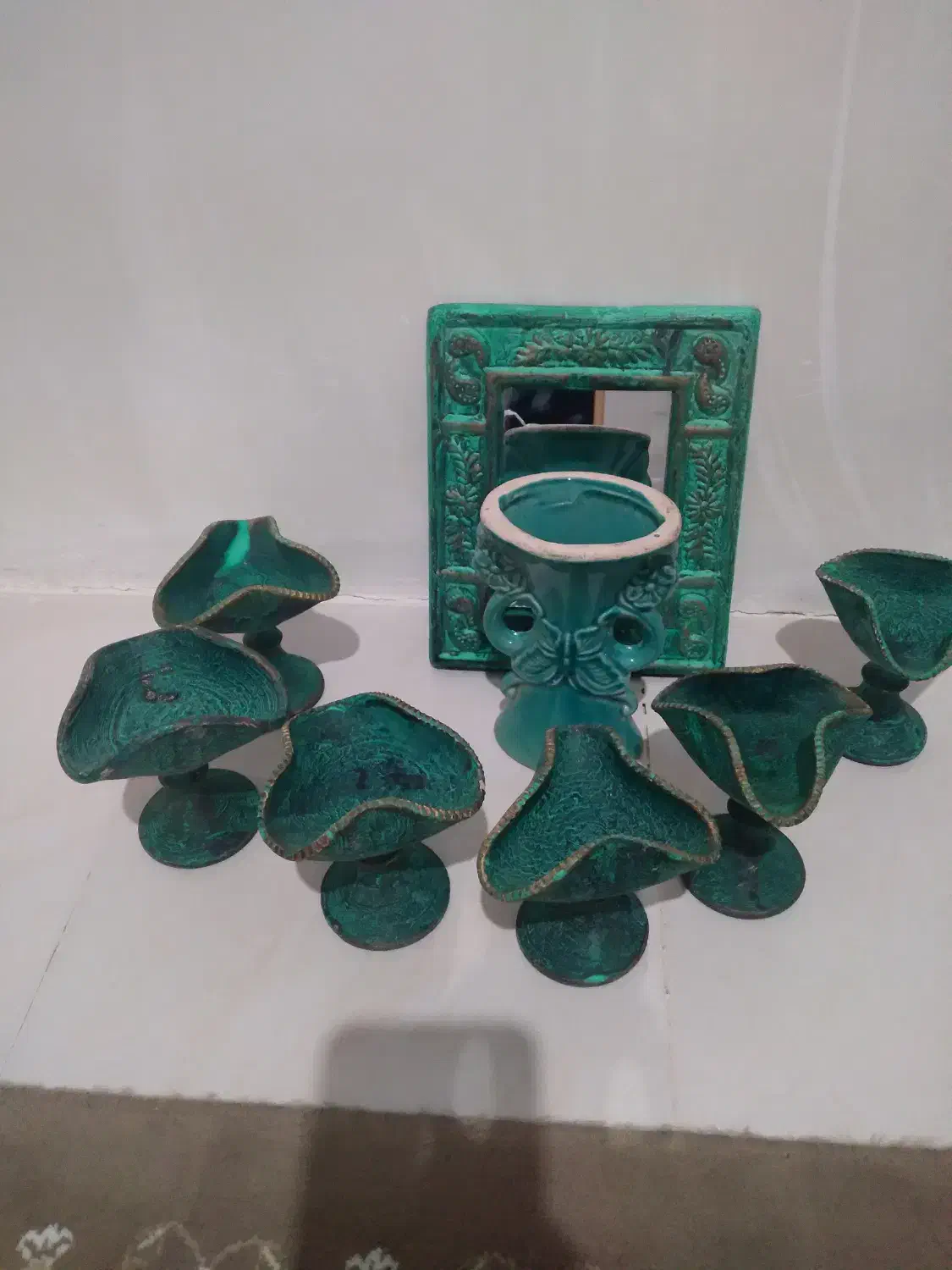 هفت سین سبز|صنایع دستی و سایر لوازم تزئینی|پاکدشت, پاکدشت (مامازند)|دیوار