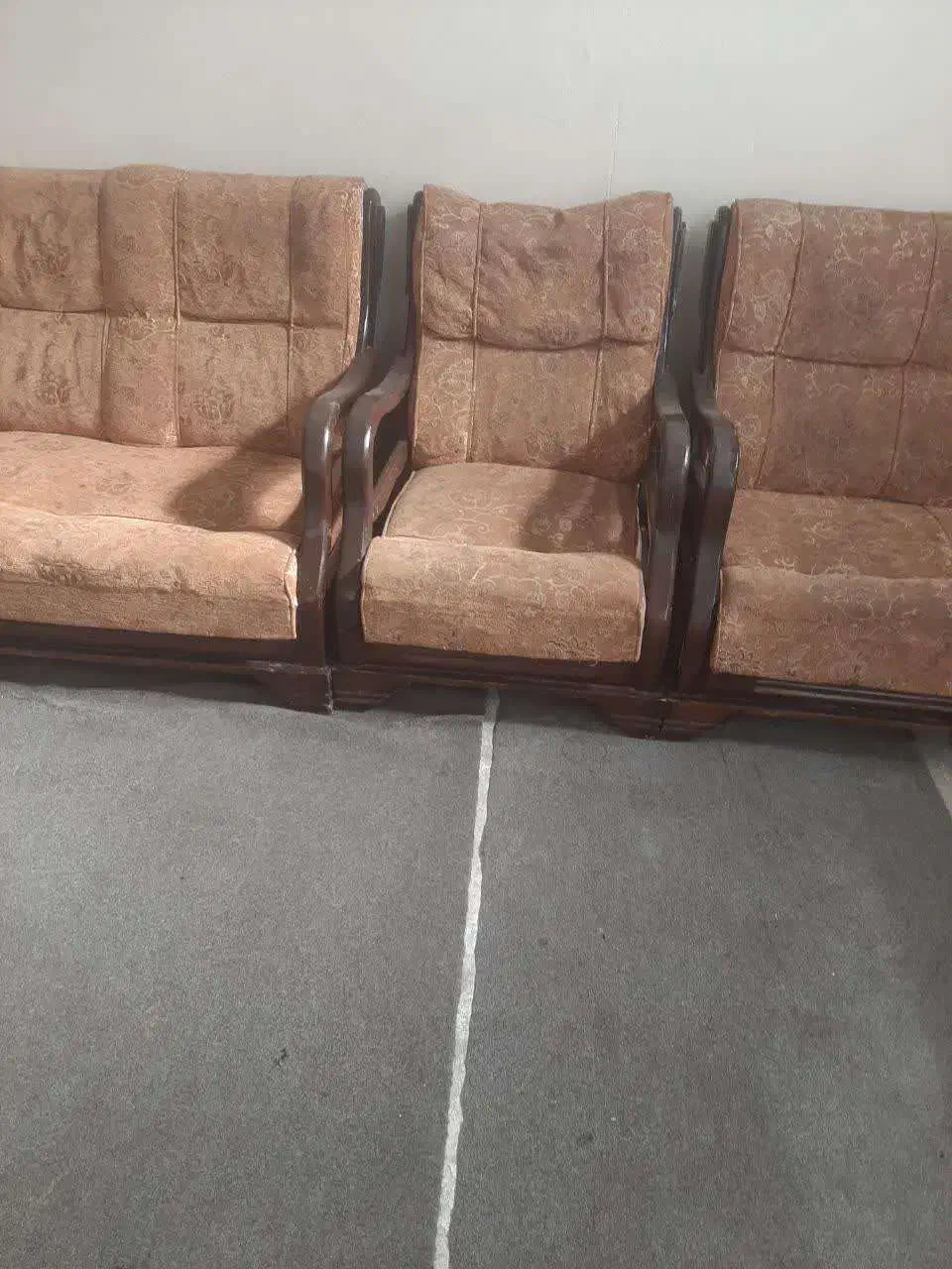 مبل کارکرده ۷ نفره|مبلمان خانگی و میز عسلی|سمنان, |دیوار