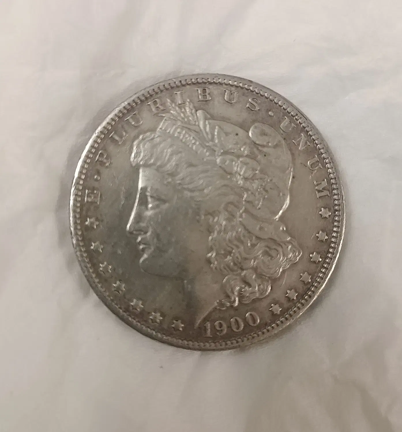 سکه مورگان 1900|کلکسیون سکه، تمبر، اسکناس|تبریز, |دیوار