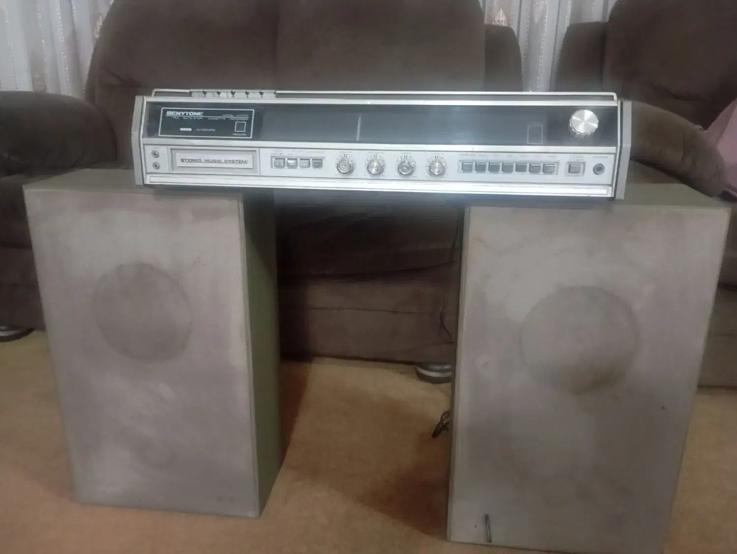 استریو قدیمی سالم|سیستم صوتی خانگی|لنجان, |دیوار