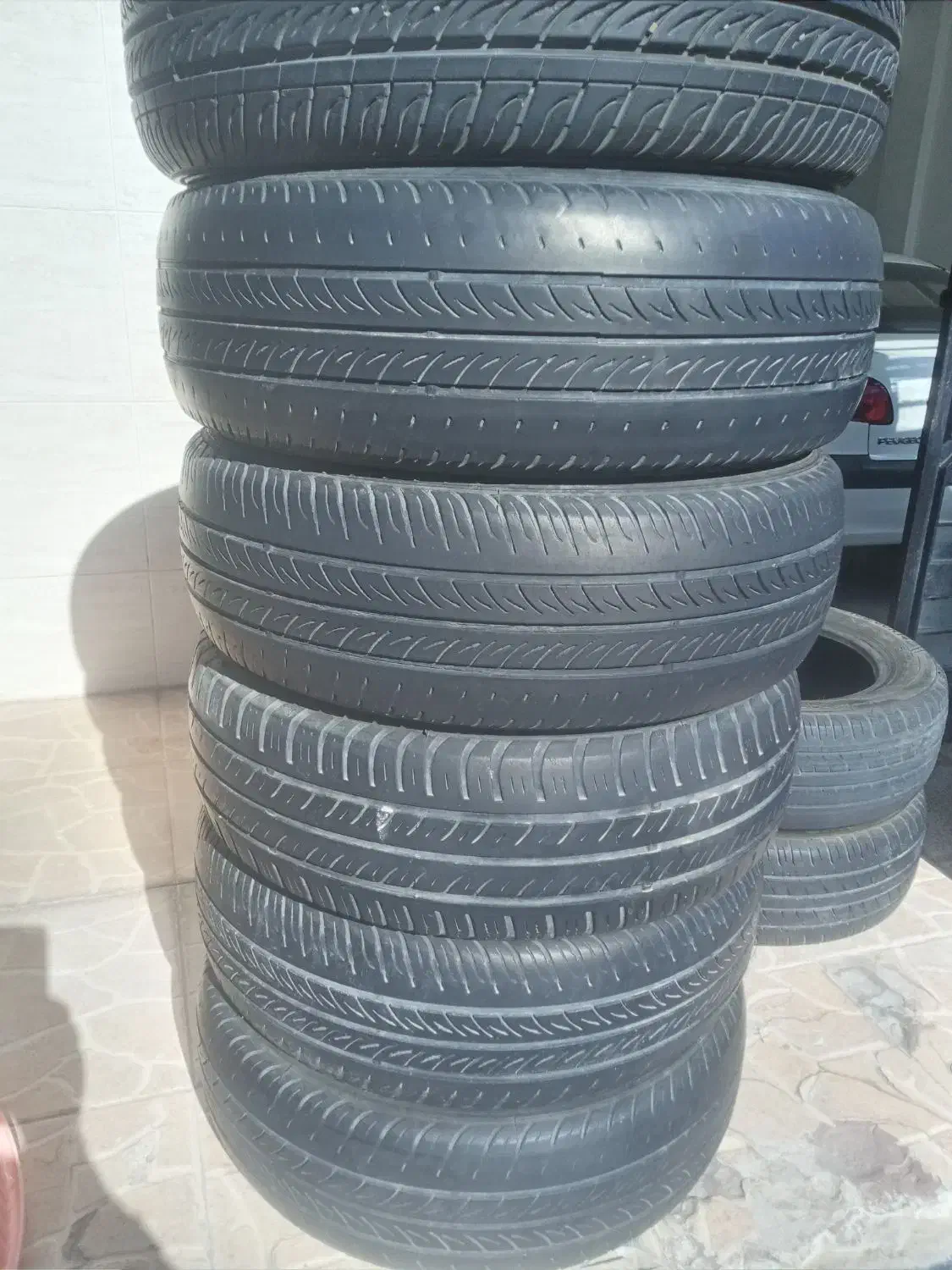 فروش لاستیک پژو و پراید|قطعات یدکی و لوازم جانبی|قروه, |دیوار