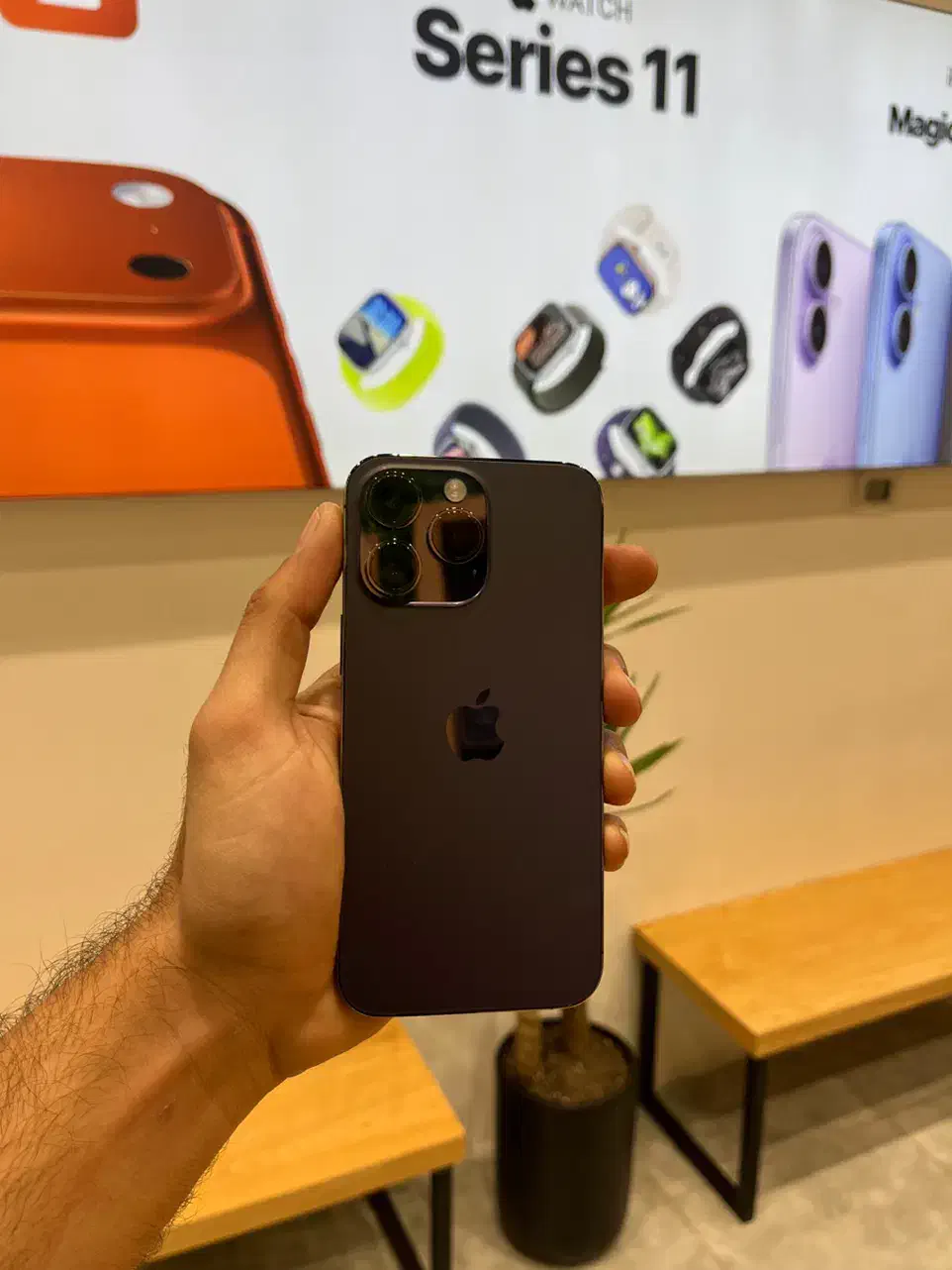 آیفون ۱۴ پرومکس ۵۱۲ گیگ در حد نو|موبایل|تهران, صادقیه|دیوار