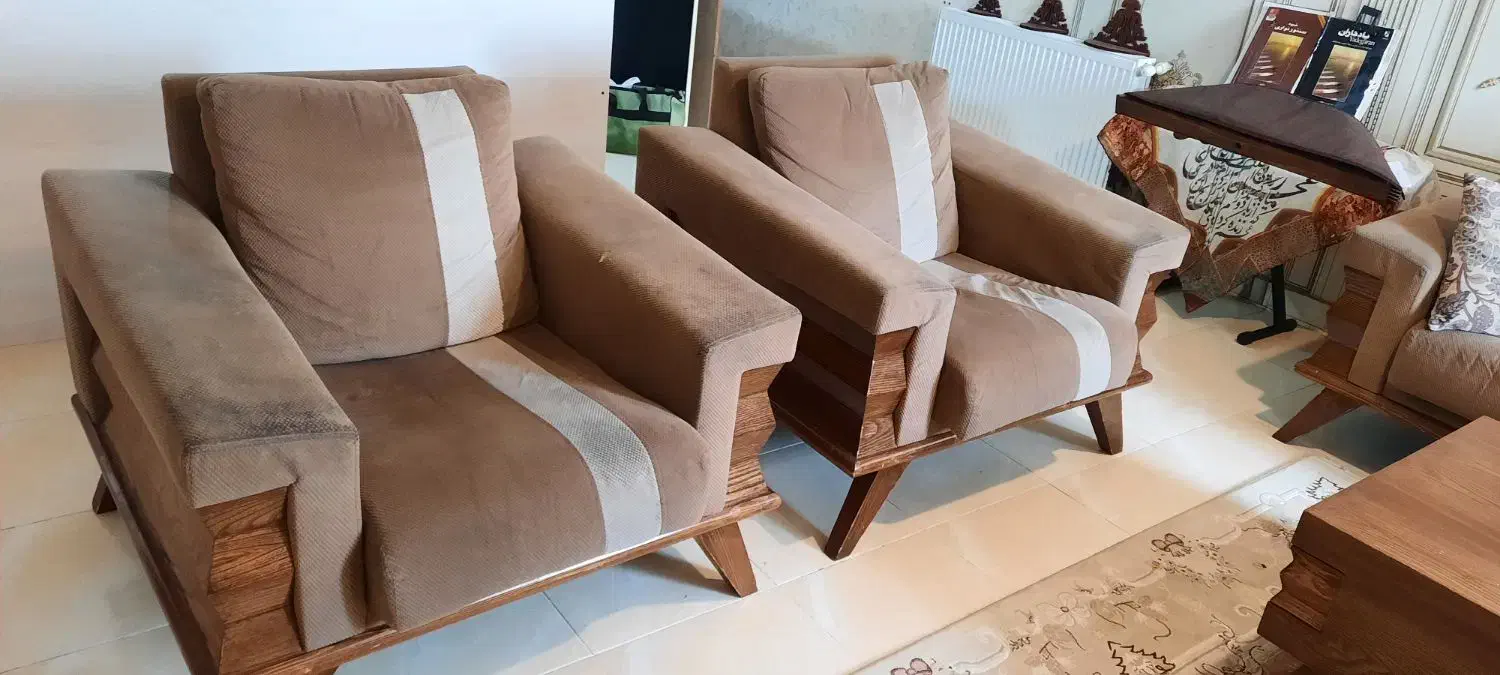 مبل ۷نفره|مبلمان خانگی و میز عسلی|محمدشهر, شهرک پیام (مهرالبرز)|دیوار