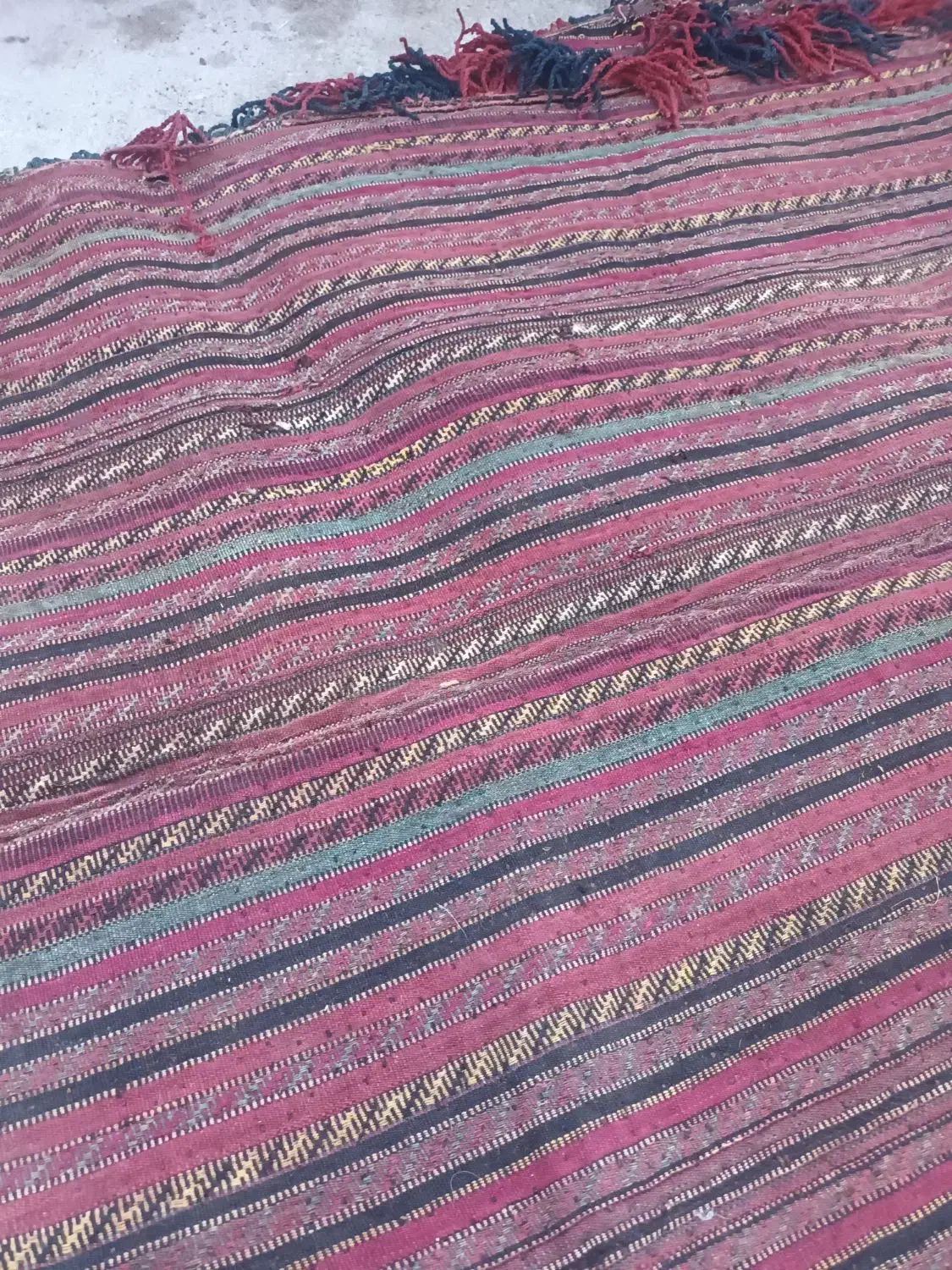 جاجیم روی اسبی|گلیم، جاجیم، گبه|مشهد, اروند|دیوار