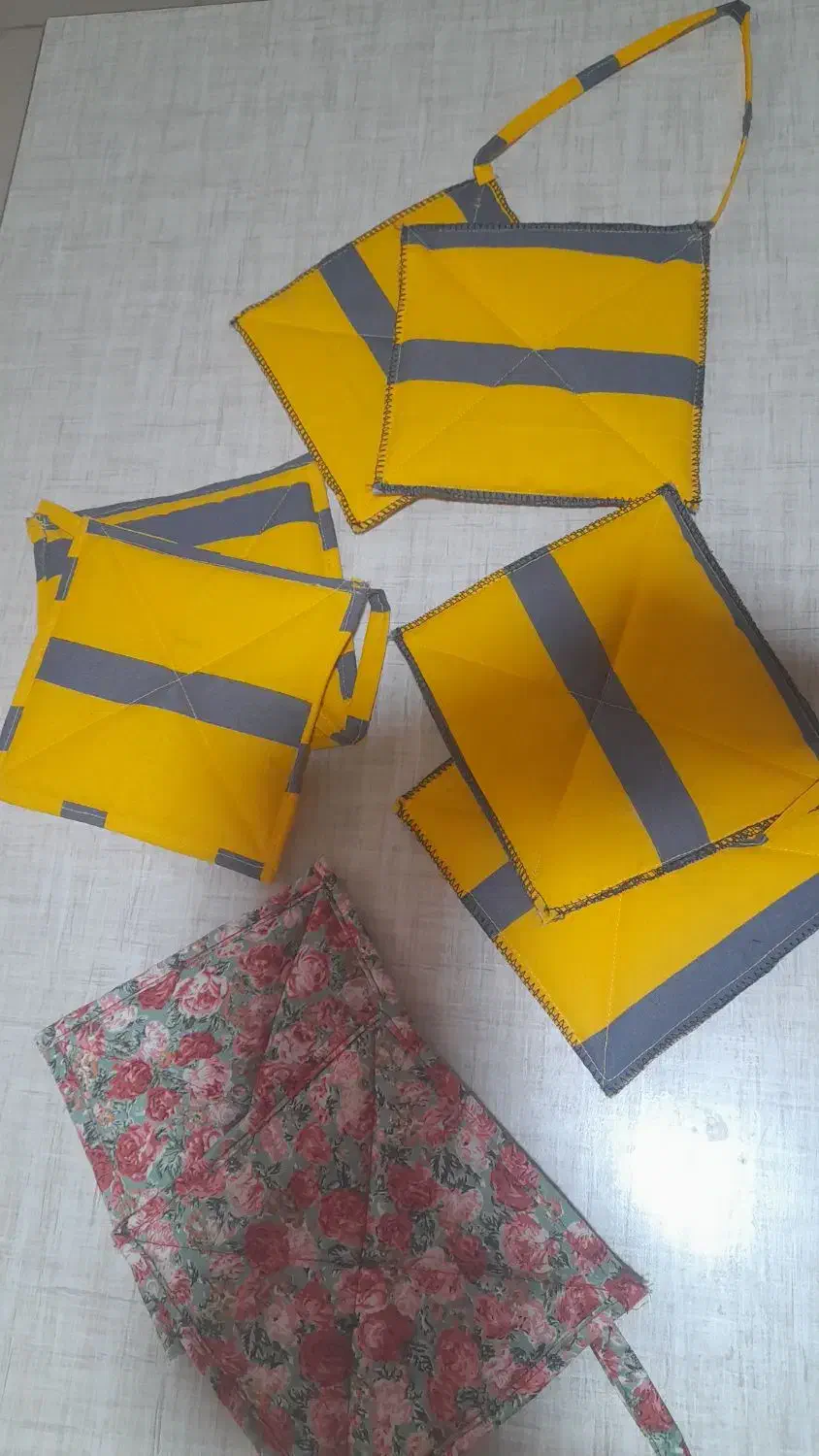 دوخت ست سرویس آشپزخانه و جهیزیه|سفره، حوله، دستمال آشپزخانه|ارومیه, |دیوار