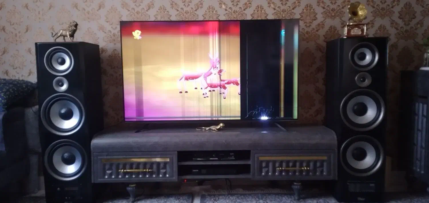 ضربه خوردگی مارکش مکثن|تلویزیون و پروژکتور|پاکدشت, پاکدشت (مامازند)|دیوار