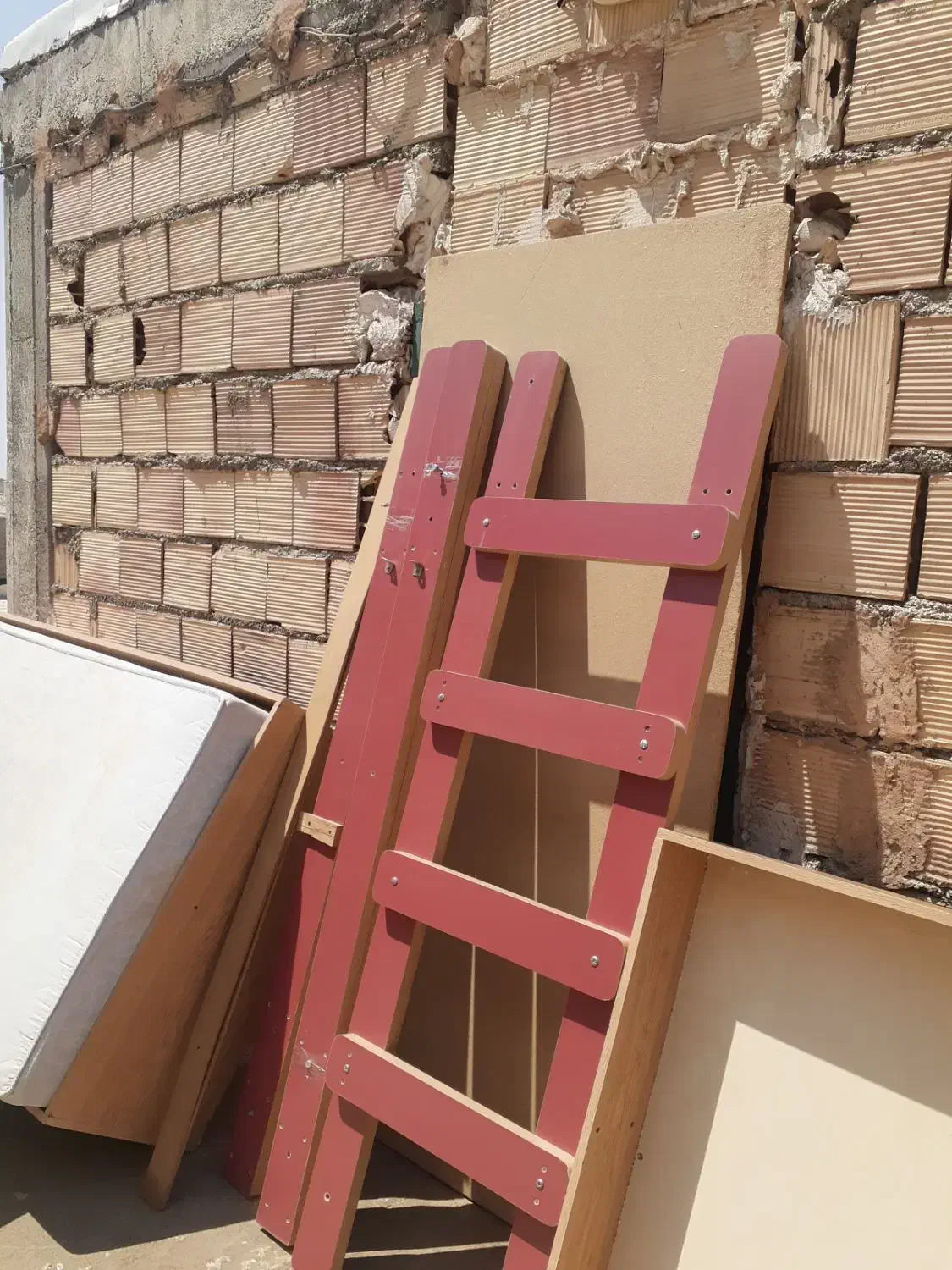 تخت دو طبقه نوجوان برند نازنین|تخت و سرویس خواب|پاکدشت, پاکدشت (مامازند)|دیوار