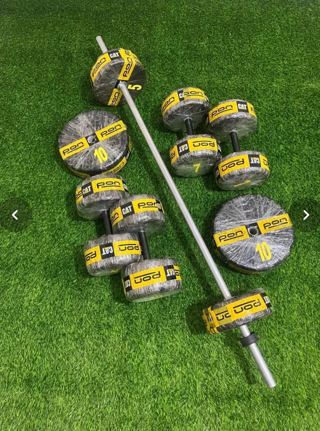 دمبل هالتر ورزشی (وزنه بدنسازی بتنی)|تجهیزات ورزشی|فردیس, خیام شرقی|دیوار