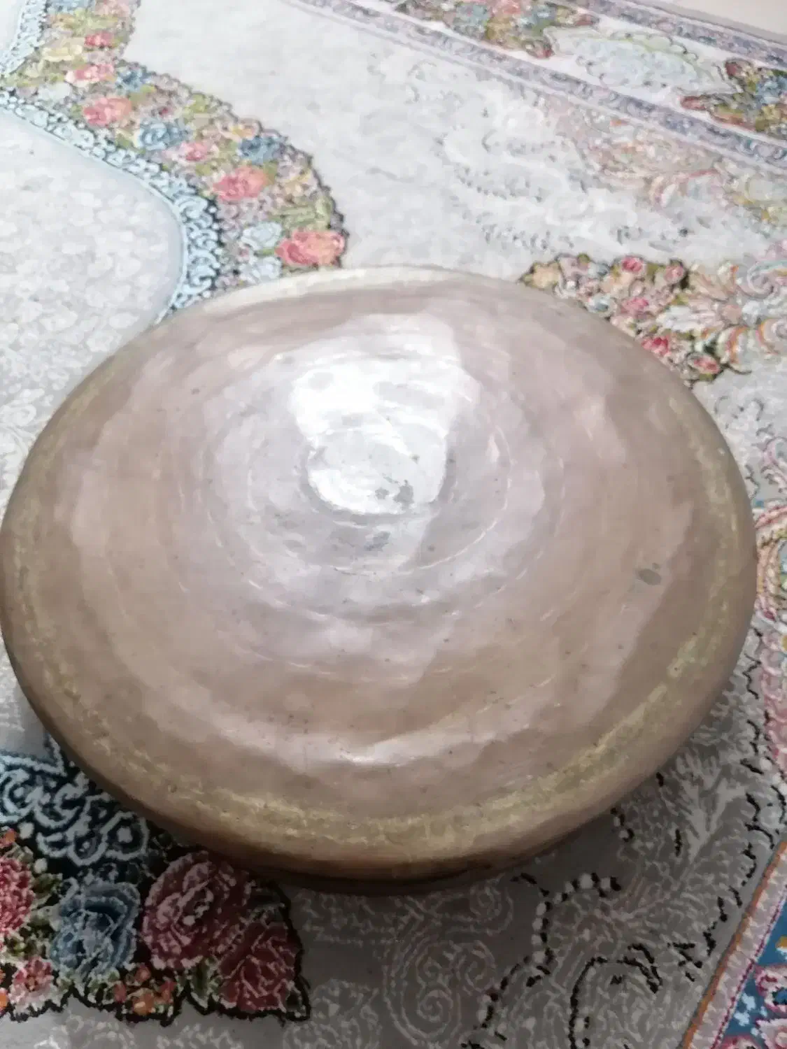 لگن مسی|کلکسیون اشیاء عتیقه|فاضل آباد, |دیوار