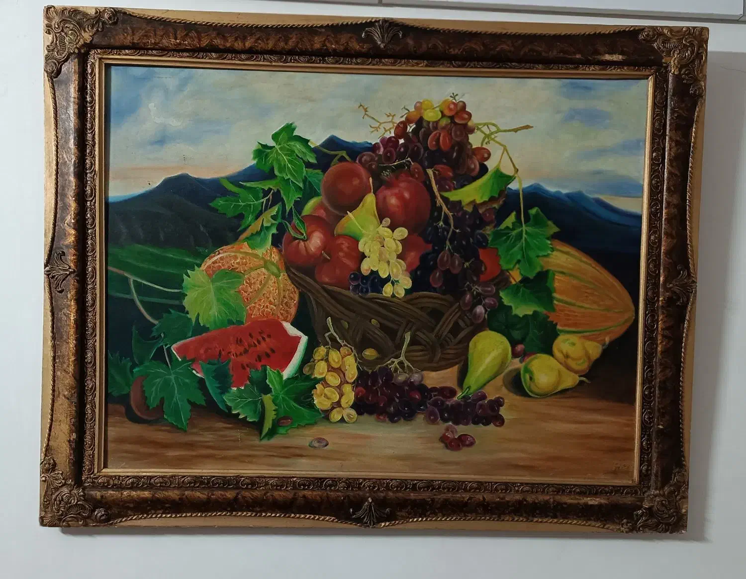 تابلو  نقاشی ترمه وغیره...|تابلو فرش|مشهد, گاز|دیوار