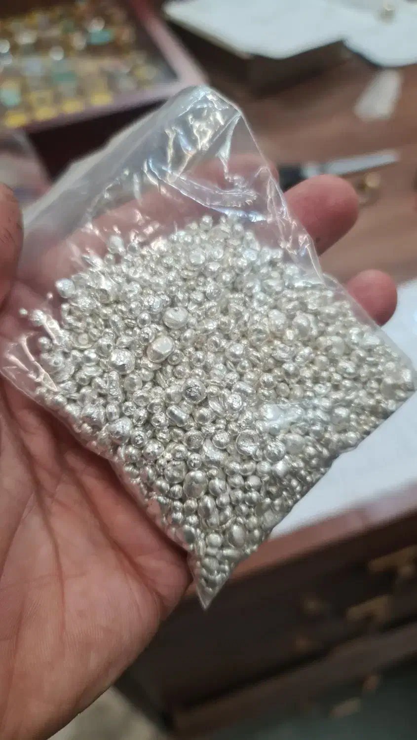 ۳۰۰ گرم نقره ساچمه|جواهرات|قم, صفائیه|دیوار