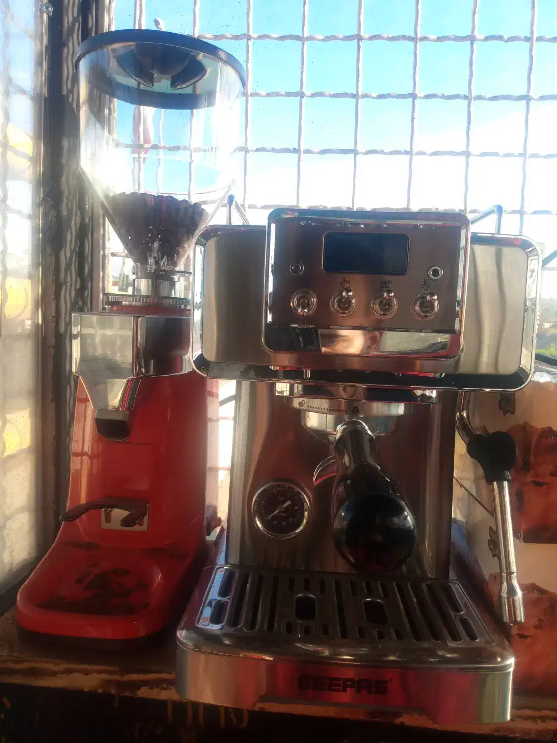 دستگاه قهوه نیمه صنعتی|سماور، چای‌ساز، قهوه‌ساز|ساری, |دیوار