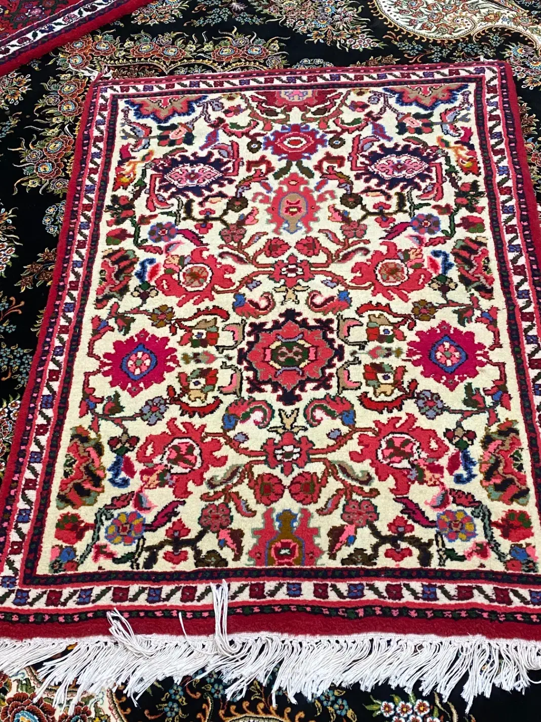 فرش دستبافت نو دو عدد|فرش|ملایر, |دیوار