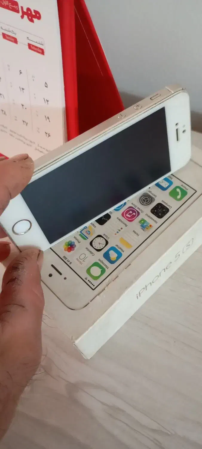 اپل iPhone 5s با حافظهٔ ۱۶ گیگابایت|موبایل|کرج, ساماندهی|دیوار