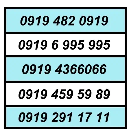 09195060914|سیم‌کارت|تهران, استاد معین|دیوار