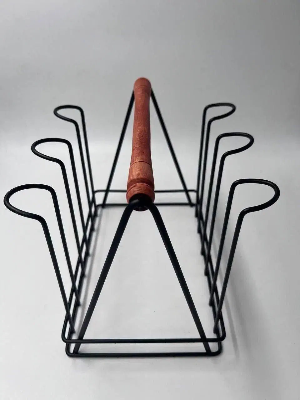 استند لیوان فلزی طرح چوب شیک و لوکس|آب‌چکان و نظم‌دهنده ظروف|سیرجان, |دیوار