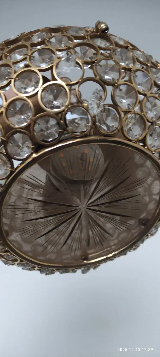 لوستر برنز شیک و زیبا|لوستر و چراغ آویز|همدان, |دیوار