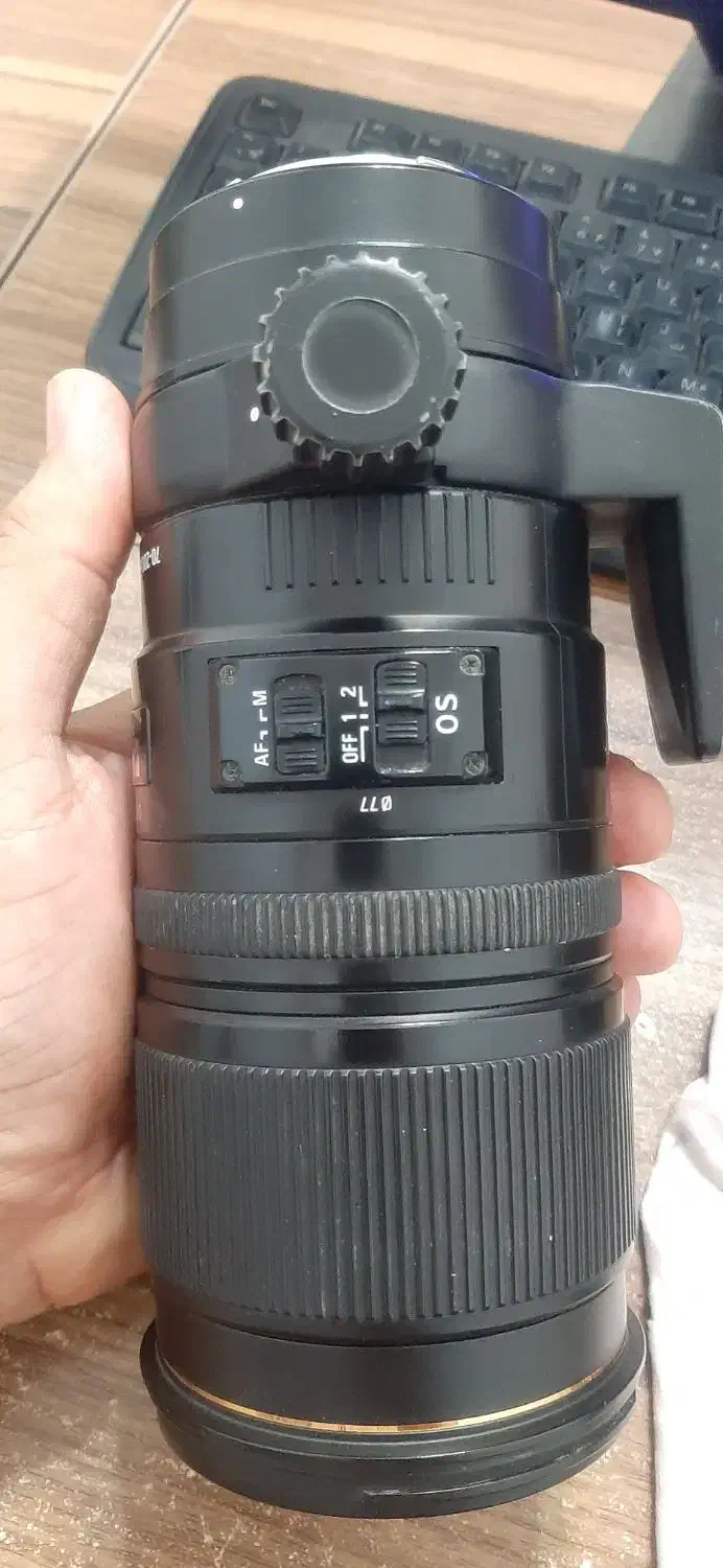 لنز ۷۰ ۲۰۰ سیگما مانت کانن|دوربین عکاسی و فیلمبرداری|قلعه چای, |دیوار