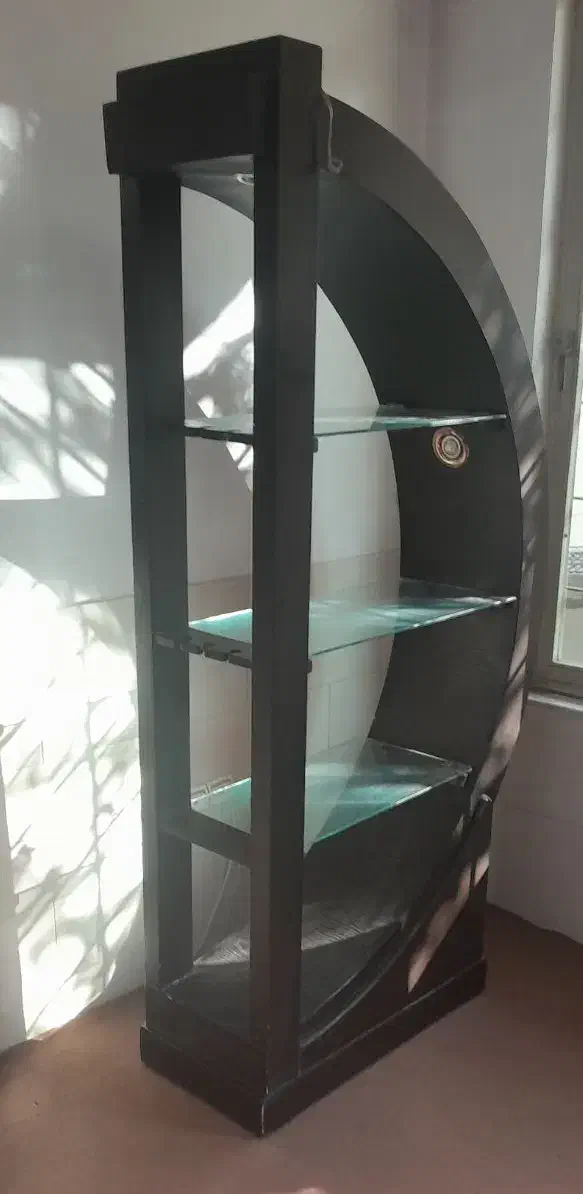 بوفه چوبی|بوفه، ویترین، کنسول|میانه, |دیوار