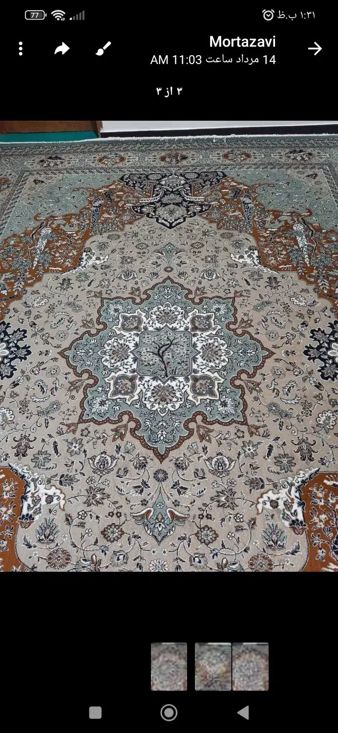 فرش ۱۲متری ۵۰۰ شانه|فرش|سامان, |دیوار