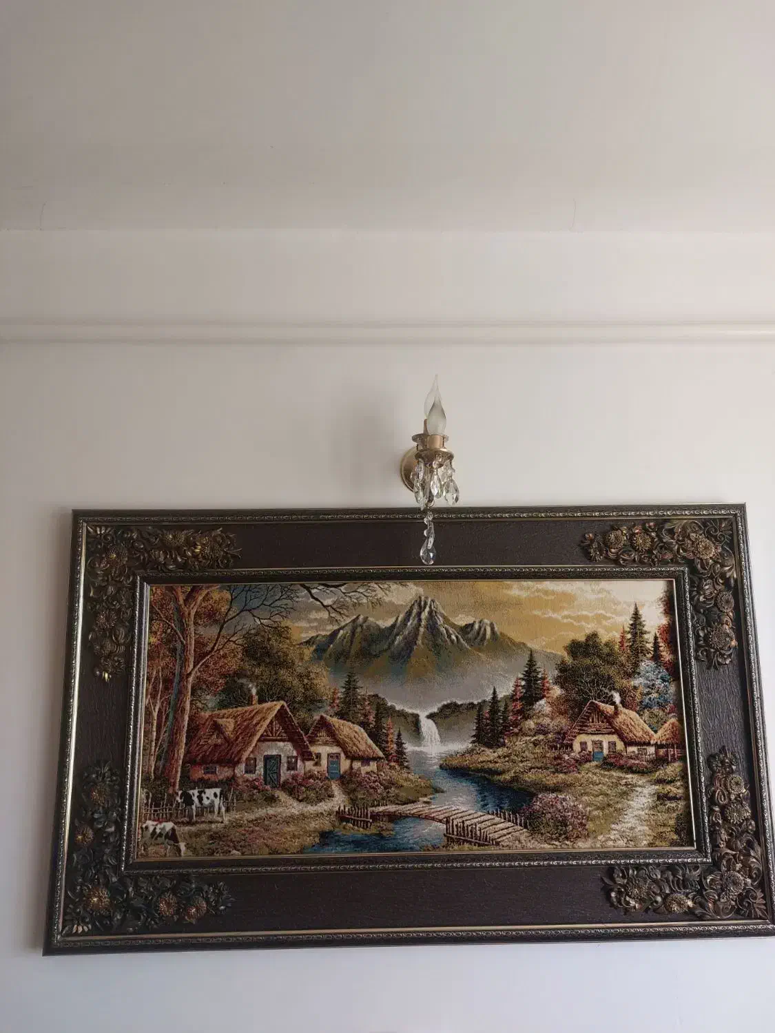 تابلو فرش ماشینی طرح منظره|تابلو فرش|تبریز, |دیوار