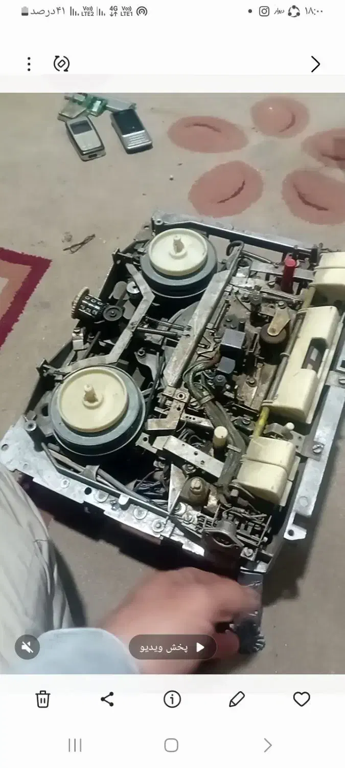 دستگاه ریل قدیمی|صوتی و تصویری|قم, ژاندارمها|دیوار