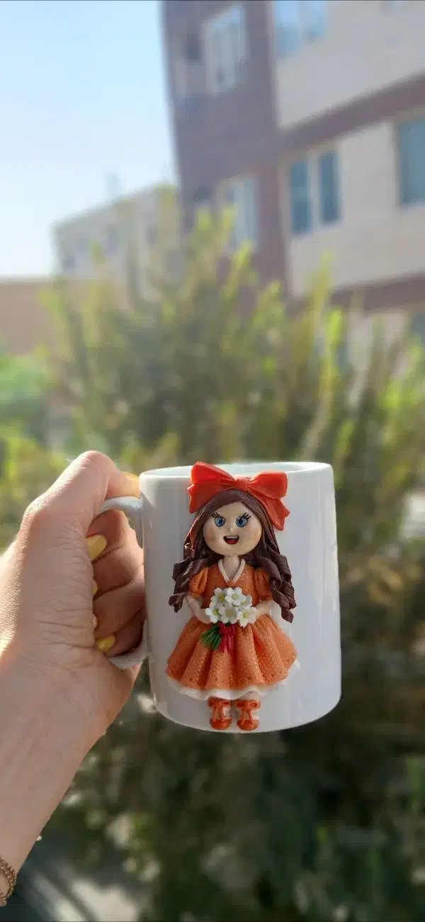 ماگ عروسکی|صنایع دستی و سایر لوازم تزئینی|تهران, فلاح|دیوار