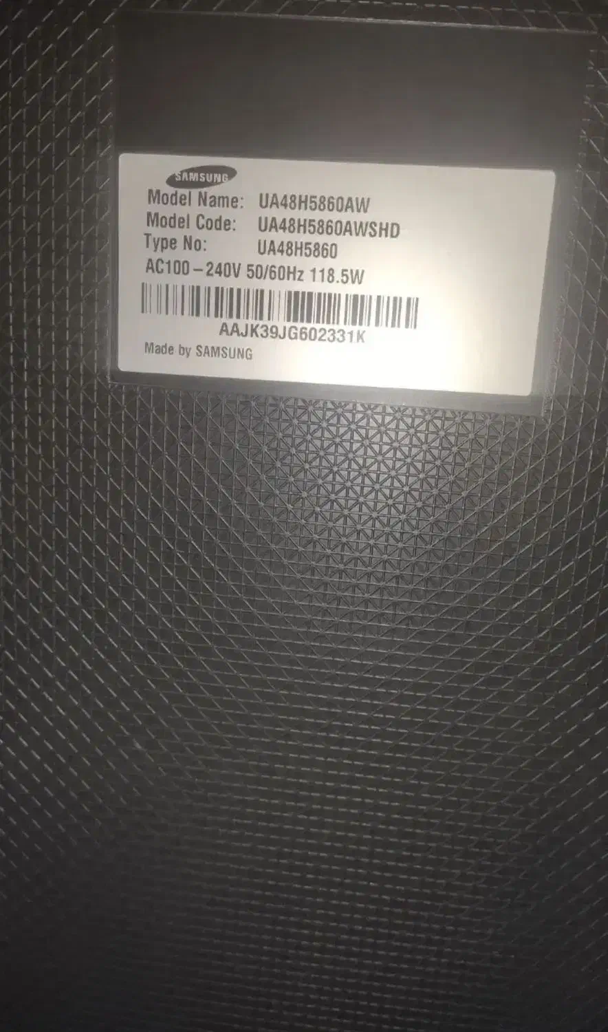 ال ای دی ۴۸ اینچ سامسونگ|تلویزیون و پروژکتور|پیشوا, |دیوار