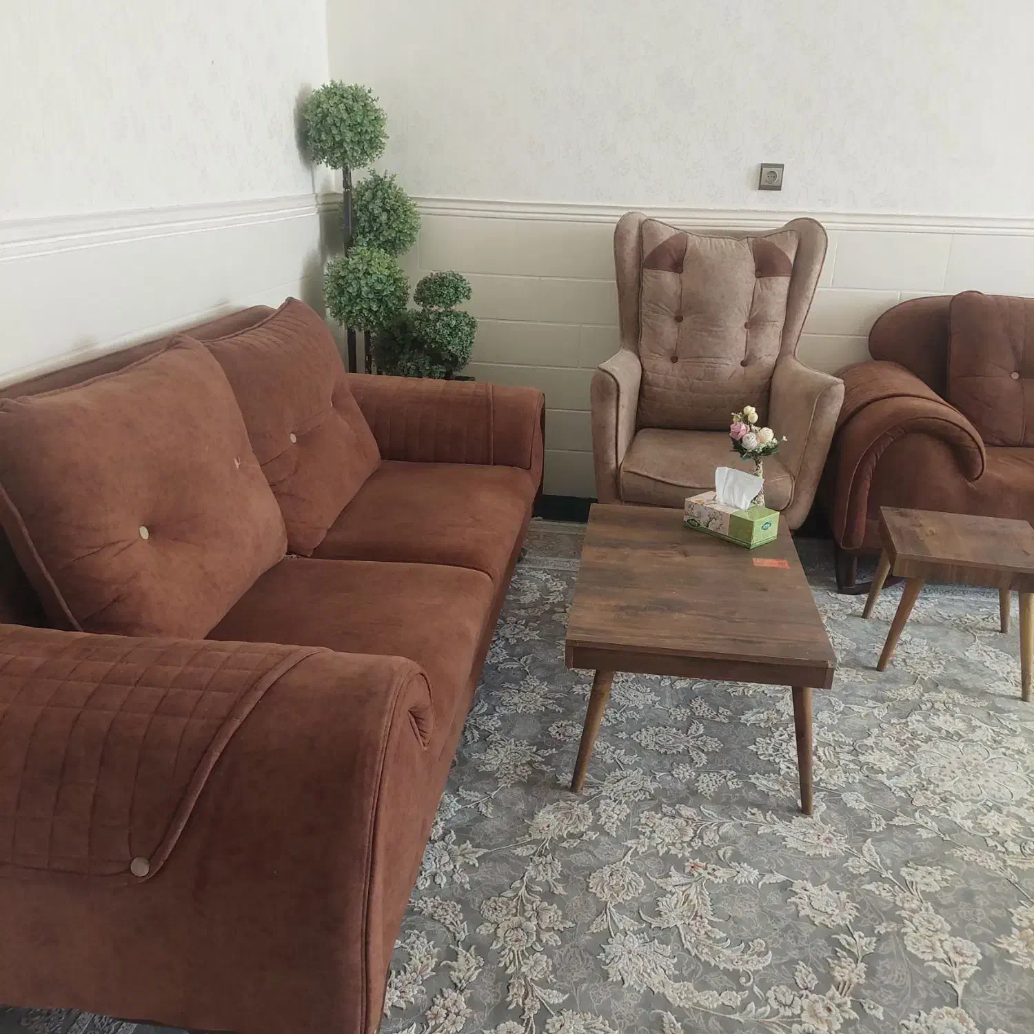 مبل شاه نشین|مبلمان خانگی و میز عسلی|دهدشت, |دیوار