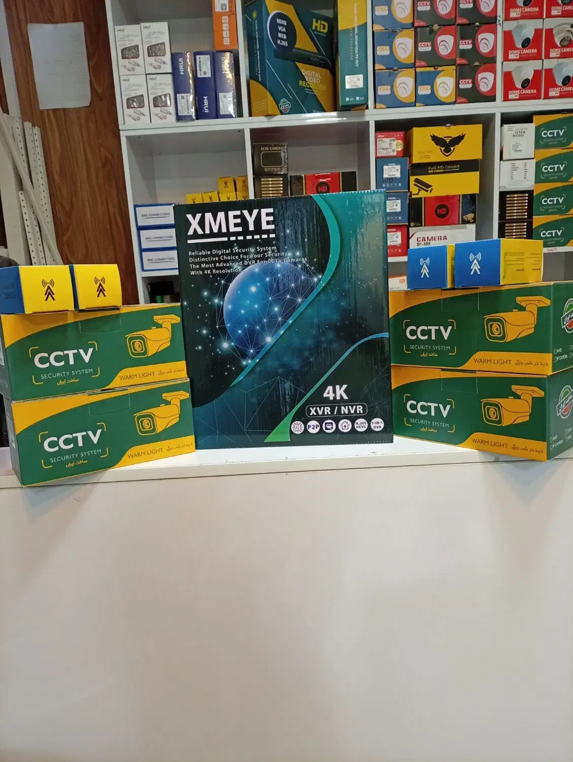 پکیج ۴ دوربین مداربسته  4k  با پترو کارت|دوربین مداربسته|بندر ماهشهر, |دیوار