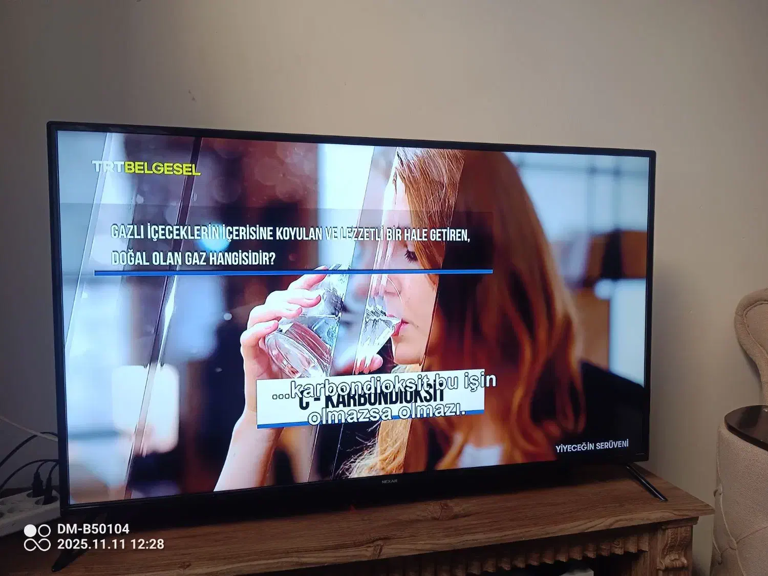 تلویزیون 50اینچ ال ای دی نکسار|تلویزیون و پروژکتور|خوی, |دیوار