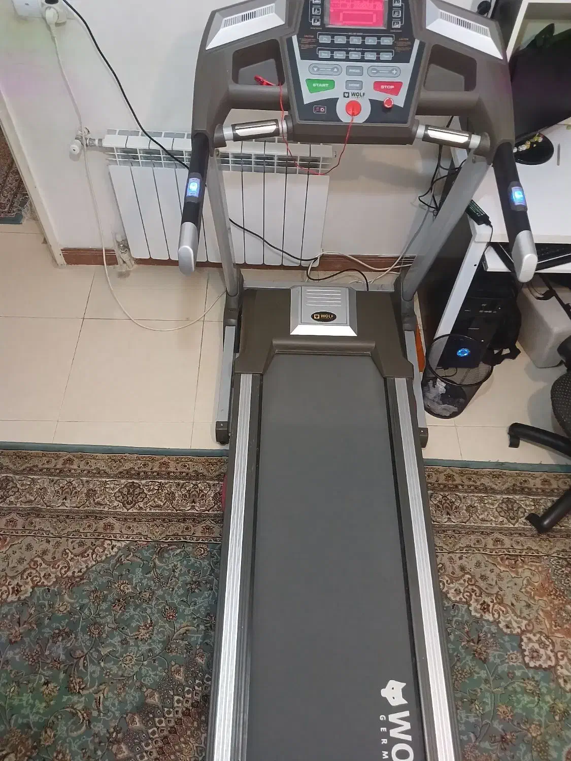 تردمیل نیمه حرفه ای ولف آلمان|تجهیزات ورزشی|بروجرد, |دیوار