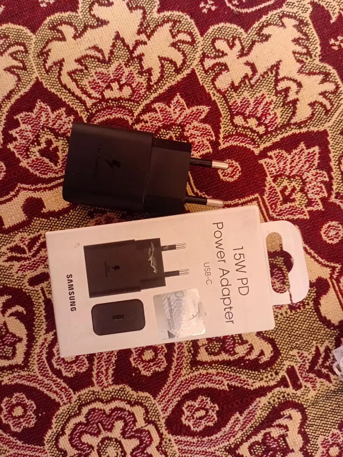 ادابتور15وات سامسونگ|لوازم جانبی موبایل و تبلت|قم, الوندیه و گذر صادق|دیوار