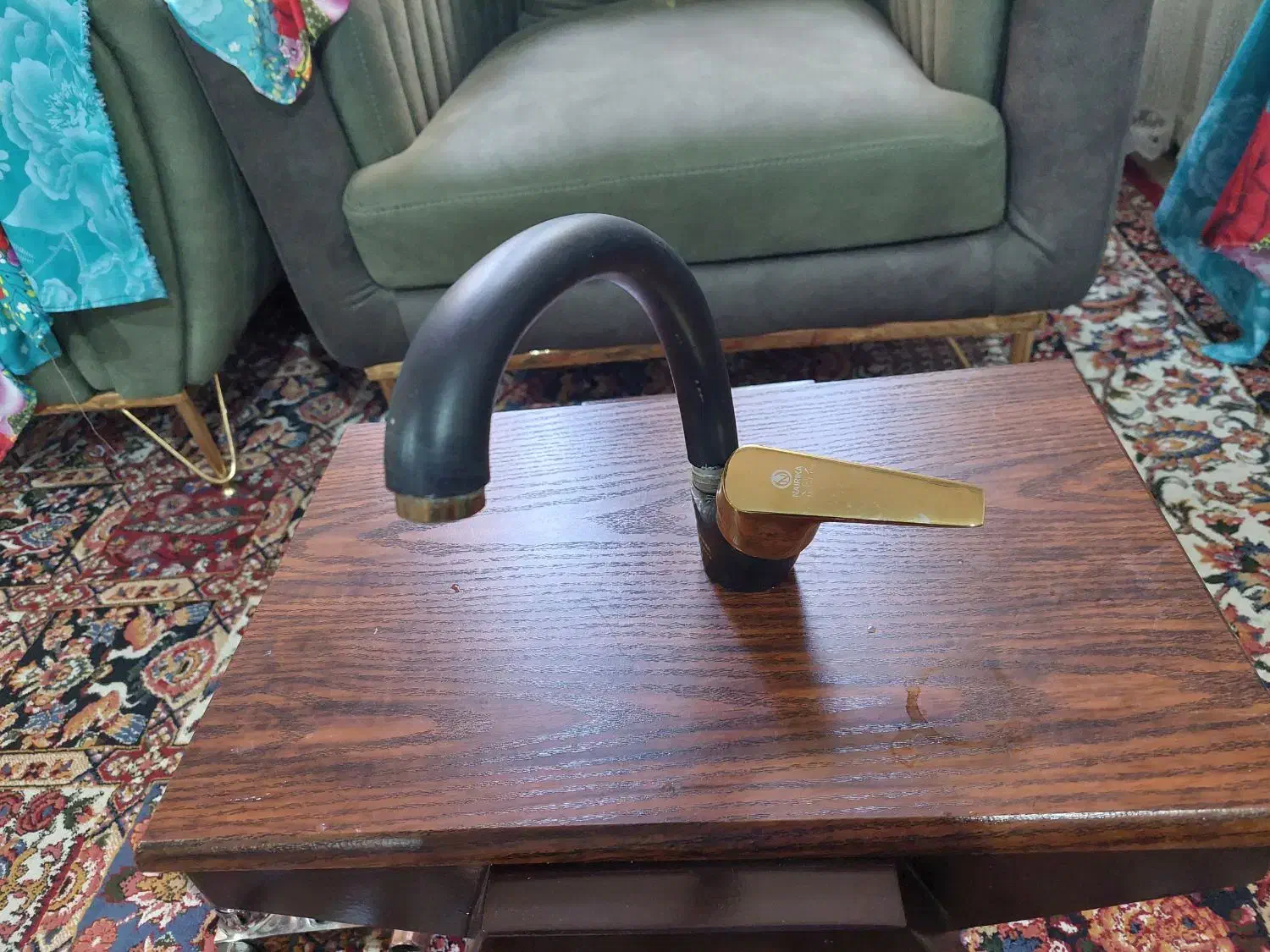 ست ۵ تیکه شیرآلات در حد نو.فارسان|لوازم سرویس بهداشتی|فارسان, |دیوار