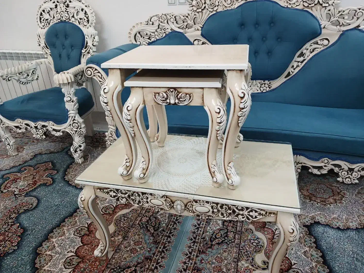 مبل 7نفره کلاسیک|مبلمان خانگی و میز عسلی|سبزوار, امیر کبیر|دیوار