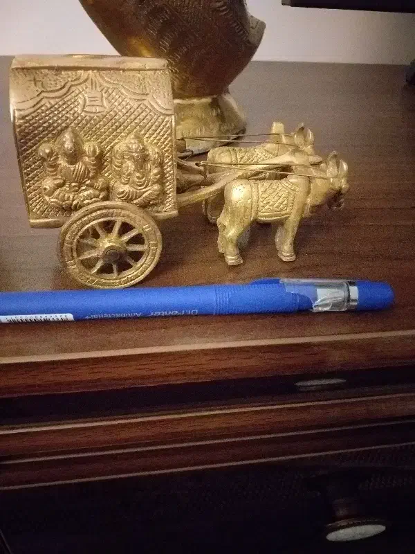 کالسکه برنج هندی|مجسمه، تندیس، ماکت|ساوه, |دیوار