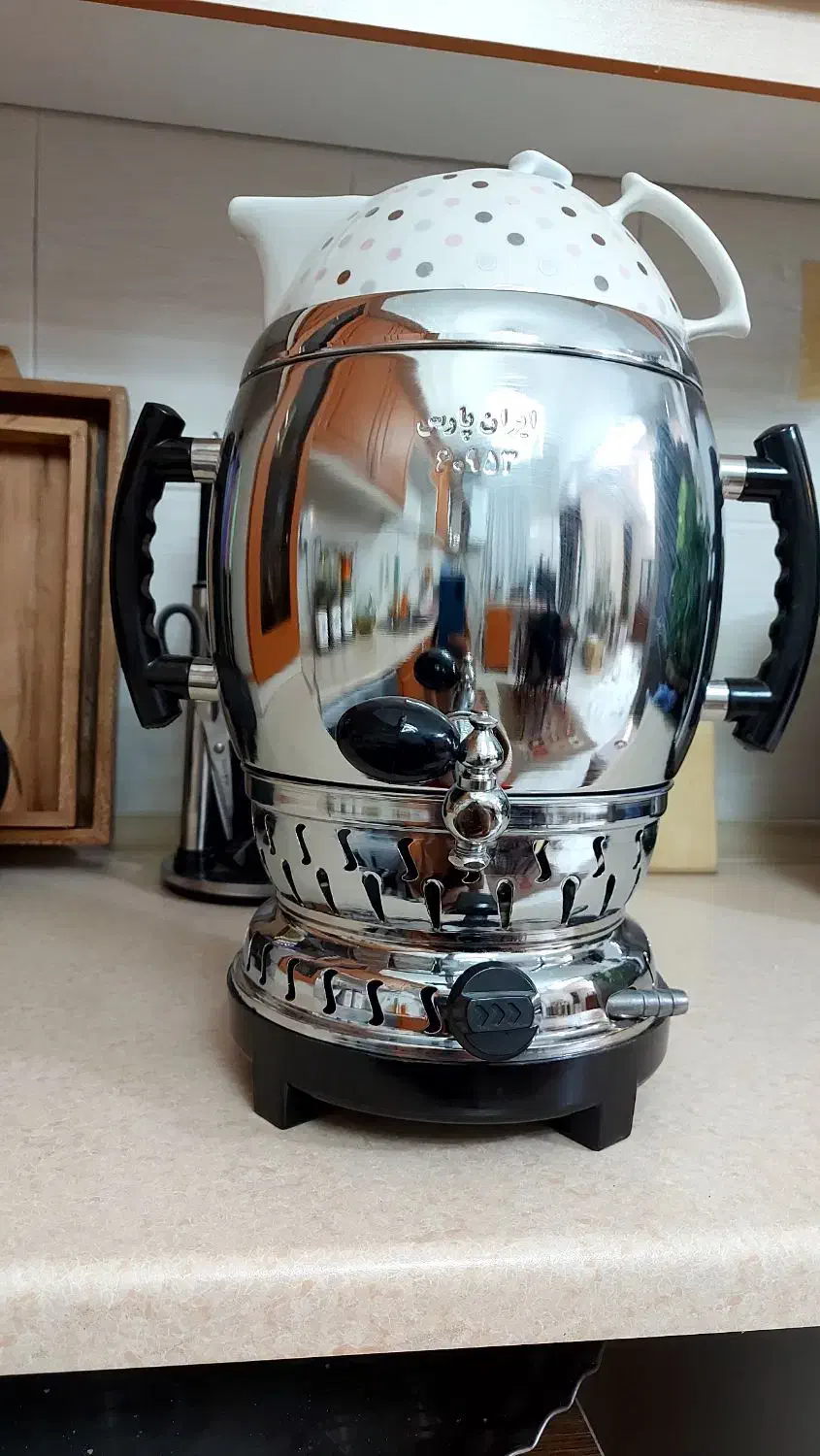 سماور گازی ایران پارس|سماور، چای‌ساز، قهوه‌ساز|نیشابور, بزرگمهر|دیوار