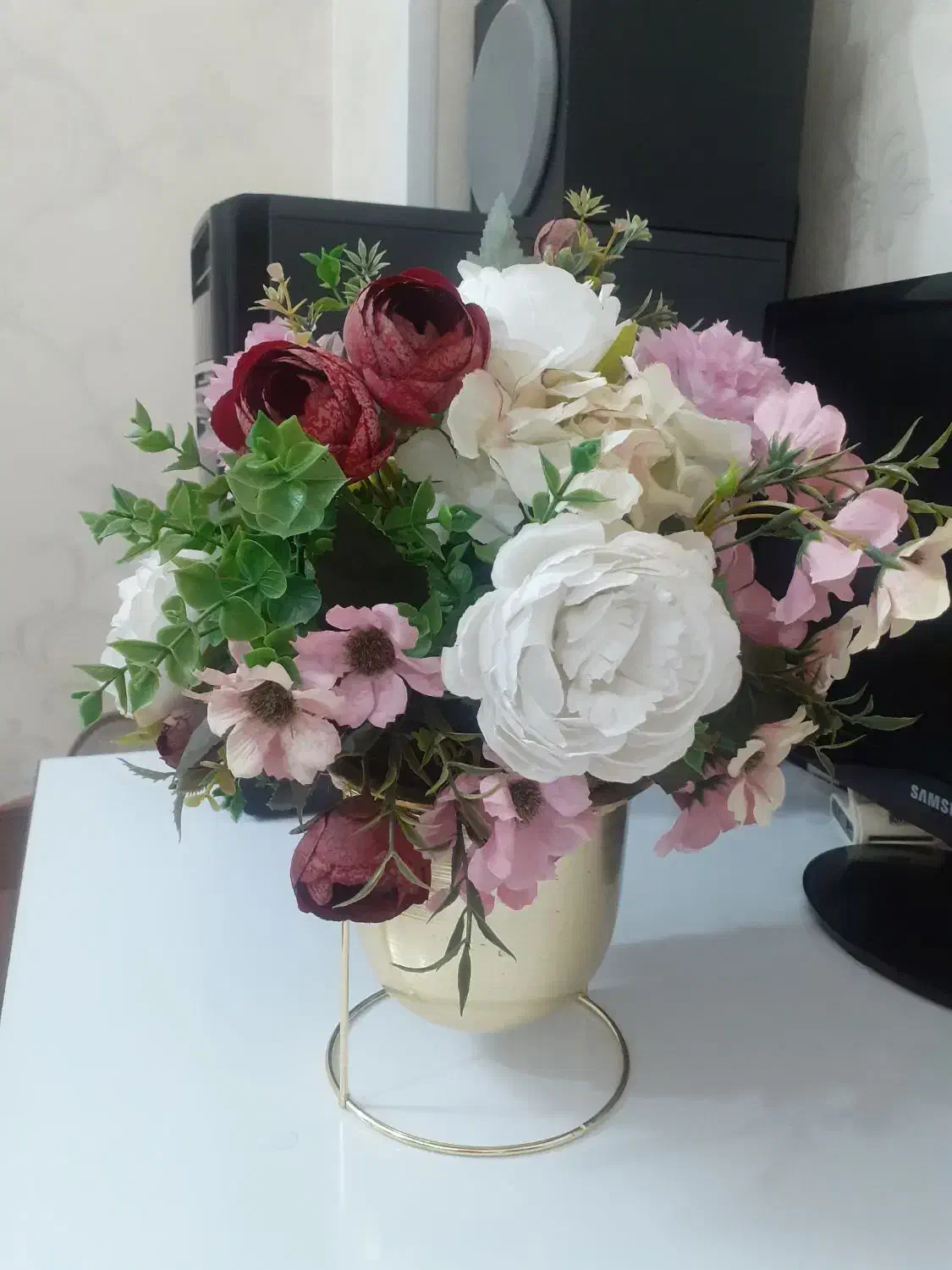 گل مصنوعی|گل مصنوعی|ملایر, |دیوار