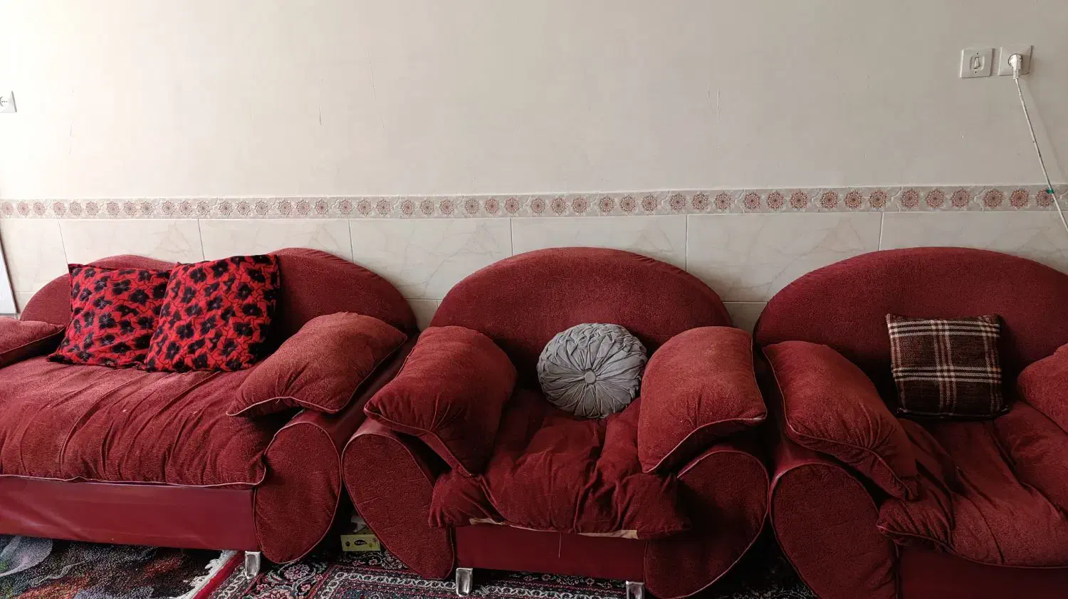 مبل ترک راحتی|مبلمان خانگی و میز عسلی|مرودشت, مسجد رسول|دیوار