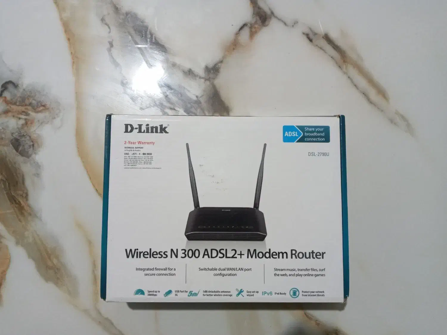 مودم دی لینک adsl2+ d-link 2790u اخرین مدل از سری|مودم و تجهیزات شبکه|فردیس, فردیس|دیوار